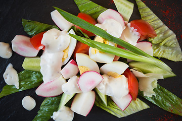 Image showing Summer salad