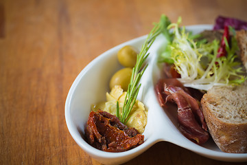 Image showing Antipasto