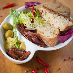 Image showing Antipasto