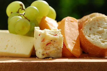 Image showing Cheeses