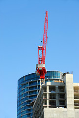 Image showing Construction of skyscraper