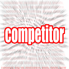 Image showing Competitor word cloud