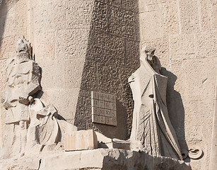 Image showing Sagrada Familia detail