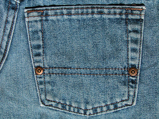 Image showing jeans pocket
