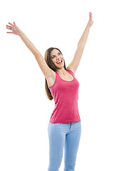 Image showing Happy woman 