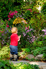 Image showing Toddler garden