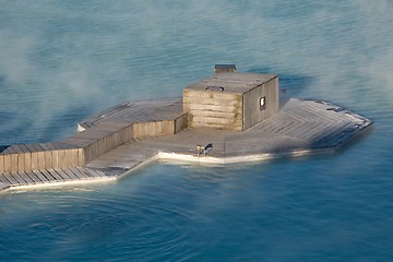 Image showing Thermal pool with hot water