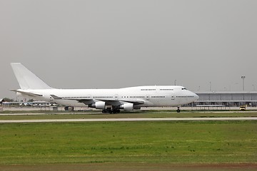 Image showing Plane on runway