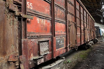 Image showing Abandoned Carriage