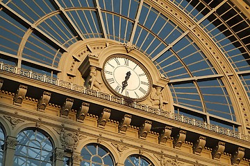 Image showing Railway station Keleti in Budapest