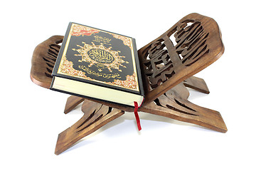 Image showing Quran on a stand