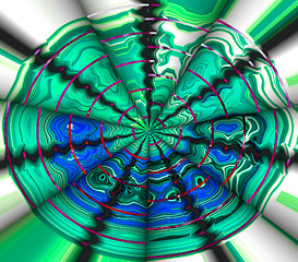 Image showing Abstract 3d background