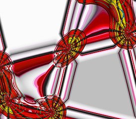 Image showing Abstract 3d background