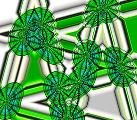 Image showing Abstract 3d background