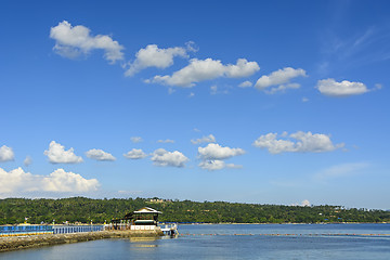 Image showing Resort Island Jetty