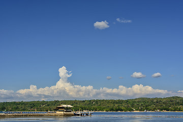Image showing Tropical Island Jetty