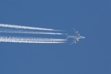 Image showing Plane at cruising altitude