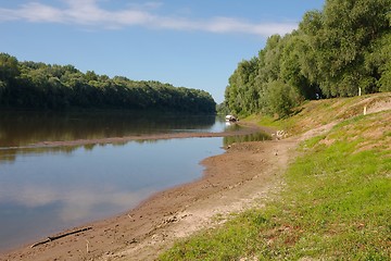 Image showing Riverside landscape