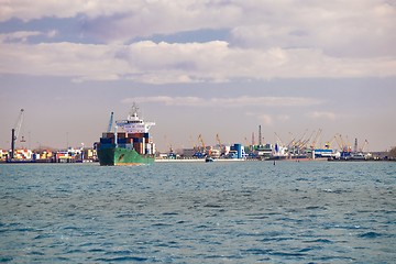 Image showing Industrial dock