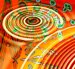 Image showing Abstract 3d background