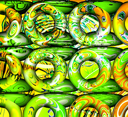 Image showing Abstract 3d background