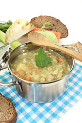 Image showing fresh Pea soup