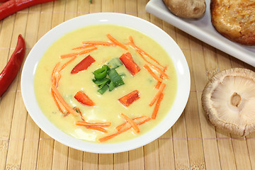 Image showing Asian Curry Soup