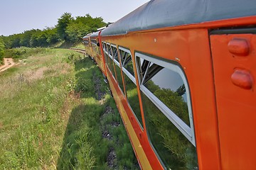 Image showing Railroad travel