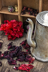 Image showing Hibiscus tea