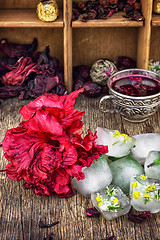 Image showing Hibiscus tea