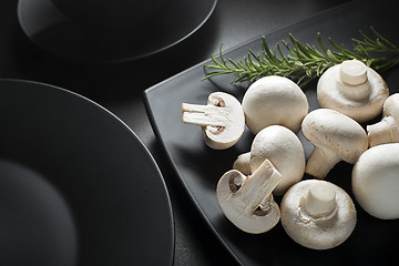 Image showing Mushrooms Champignons