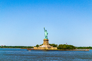 Image showing Statue of liberty in NYC