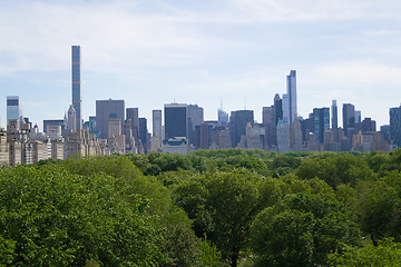 Image showing Looking south from the MET