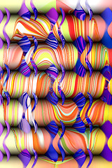 Image showing Abstract 3d background