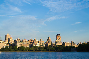 Image showing UES from the west of Central Park