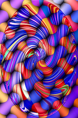 Image showing Abstract 3d background