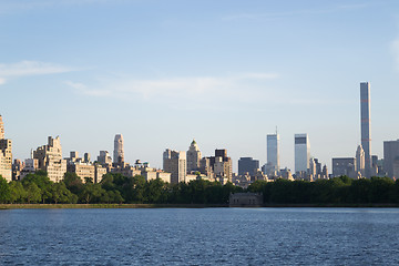 Image showing Midtown from the reservoir