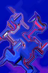 Image showing Abstract 3d background