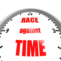 Image showing Race against time