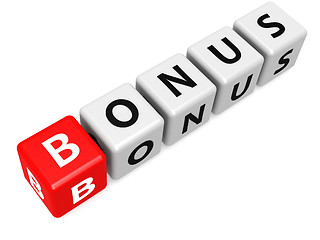 Image showing Red bonus