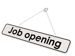 Image showing Job opening banner