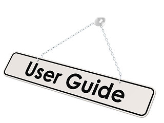 Image showing User guide banner