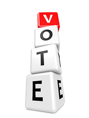 Image showing Buzzword vote