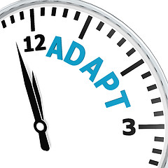 Image showing Adapt clock