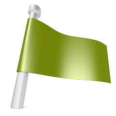 Image showing Green flag