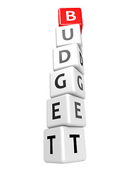 Image showing Buzzword budget