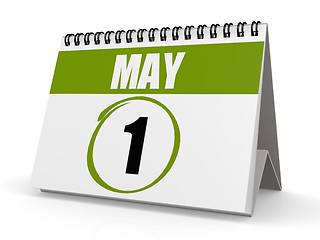 Image showing May 1  Labour day