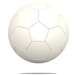 Image showing White soccer