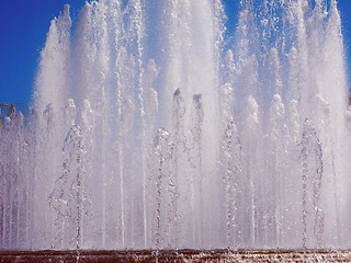 Image showing Retro look Fountain in Milan
