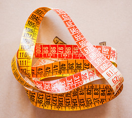 Image showing Retro look Tape measure